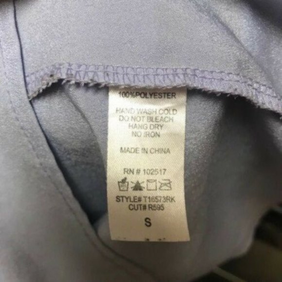 Soprano | Light Purple Racerback Hi-Low Tank Top | Sz S - Picture 5 of 7